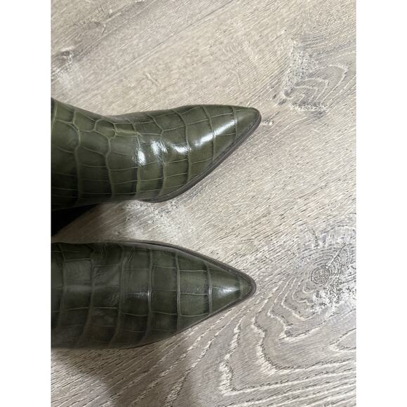 Franco Sarto Women's Estella Pointed Toe Wedge Tall Boot Knee High 8.5 - Picture 5 of 6